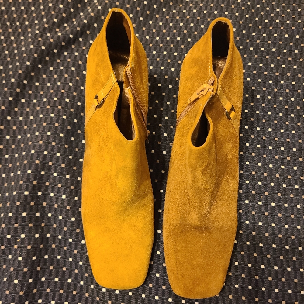 Tan Suede boots